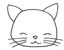 猫咪简笔画