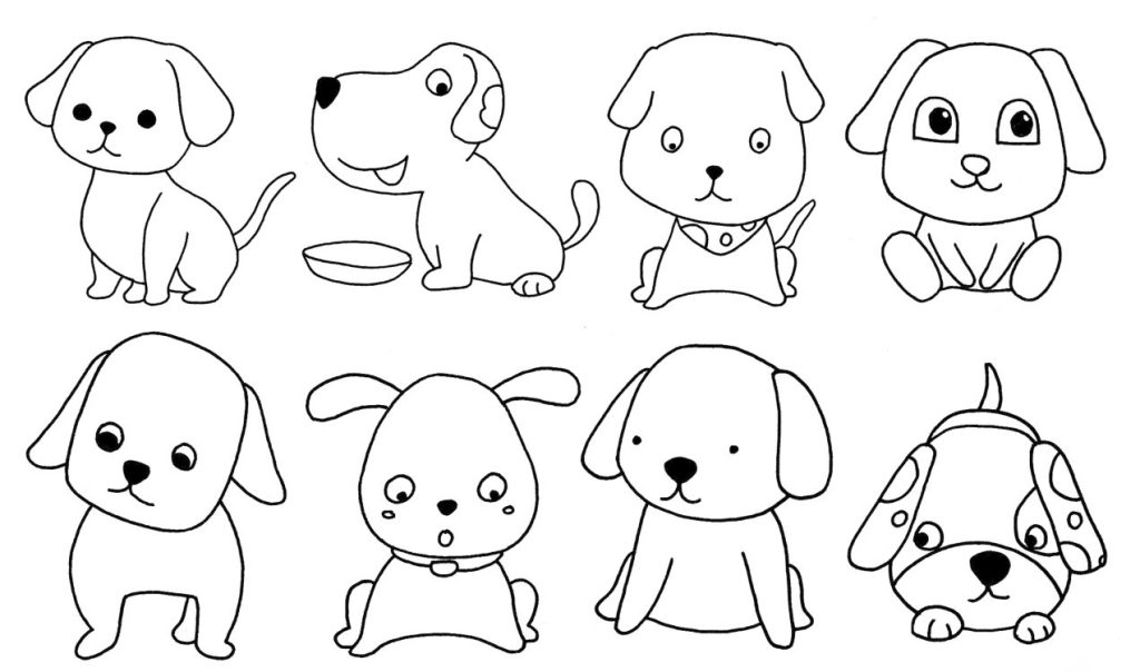 狗狗简笔画