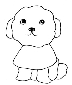 狗狗简笔画