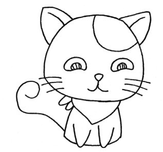 猫咪简笔画