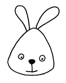 兔子简笔画