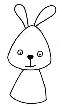 兔子简笔画