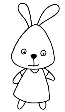兔子简笔画