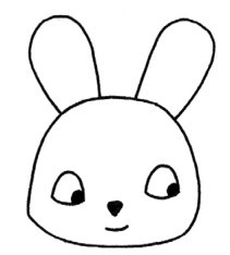 兔子简笔画