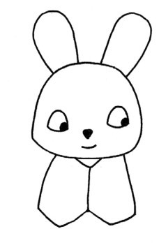 兔子简笔画