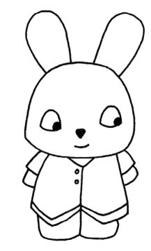 兔子简笔画