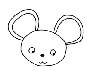 老鼠简笔画