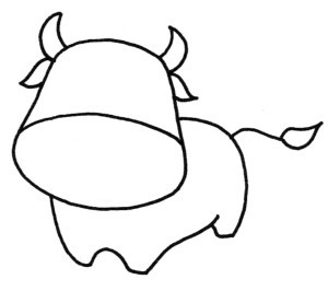 牛简笔画