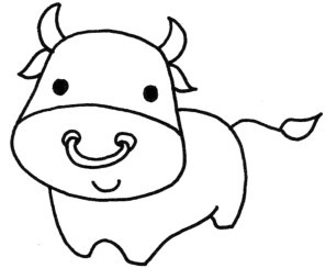 牛简笔画