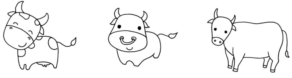 牛简笔画