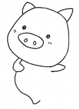 猪简笔画