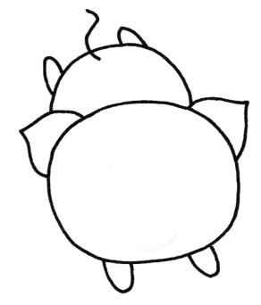 猪简笔画