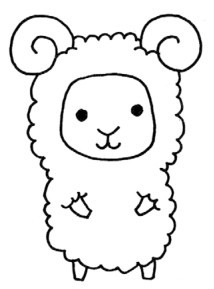 羊简笔画