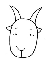 山羊简笔画