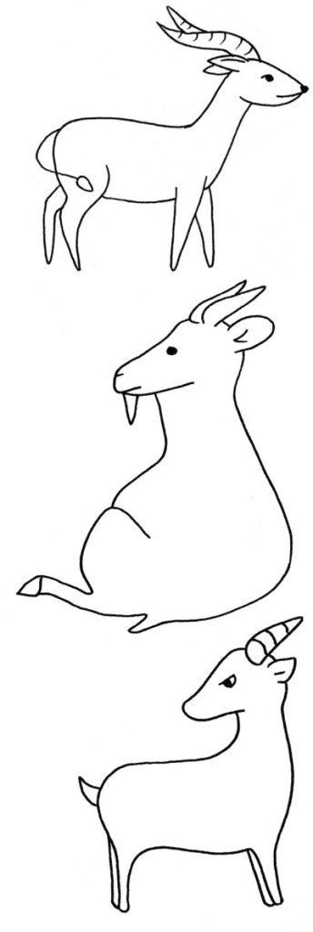 山羊简笔画