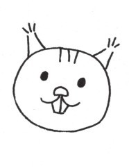松鼠简笔画