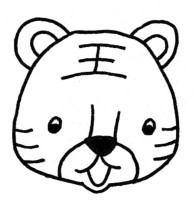 老虎简笔画