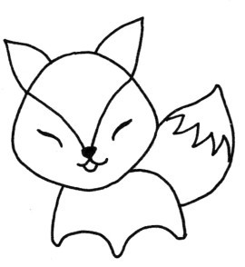 狐狸简笔画
