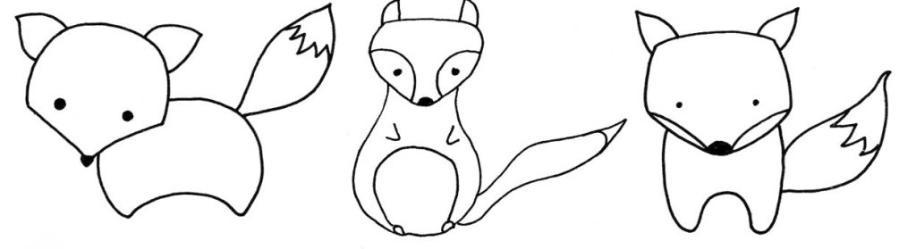 狐狸简笔画