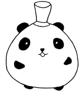 大熊猫简笔画