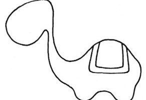 骆驼简笔画