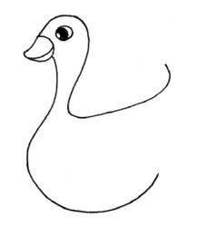 大雁简笔画